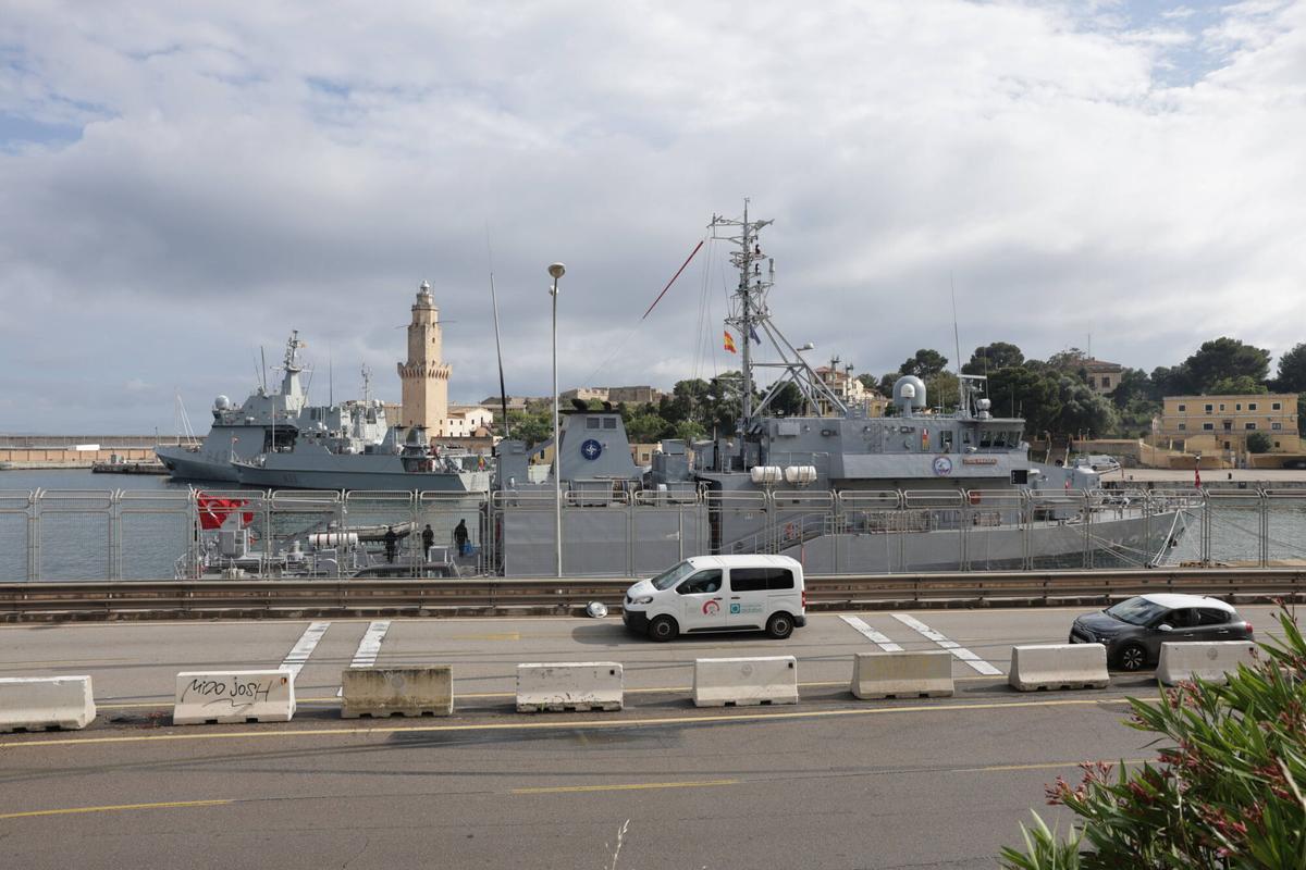 La Armada y fuerzas de la OTAN culminan en Mallorca un ejercicio de guerra antiminas con una jornada de puertas abiertas el sábado en Portopí