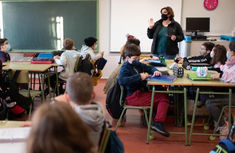 Reanudación de las clases en Tenerife tras las vacaciones navideñas