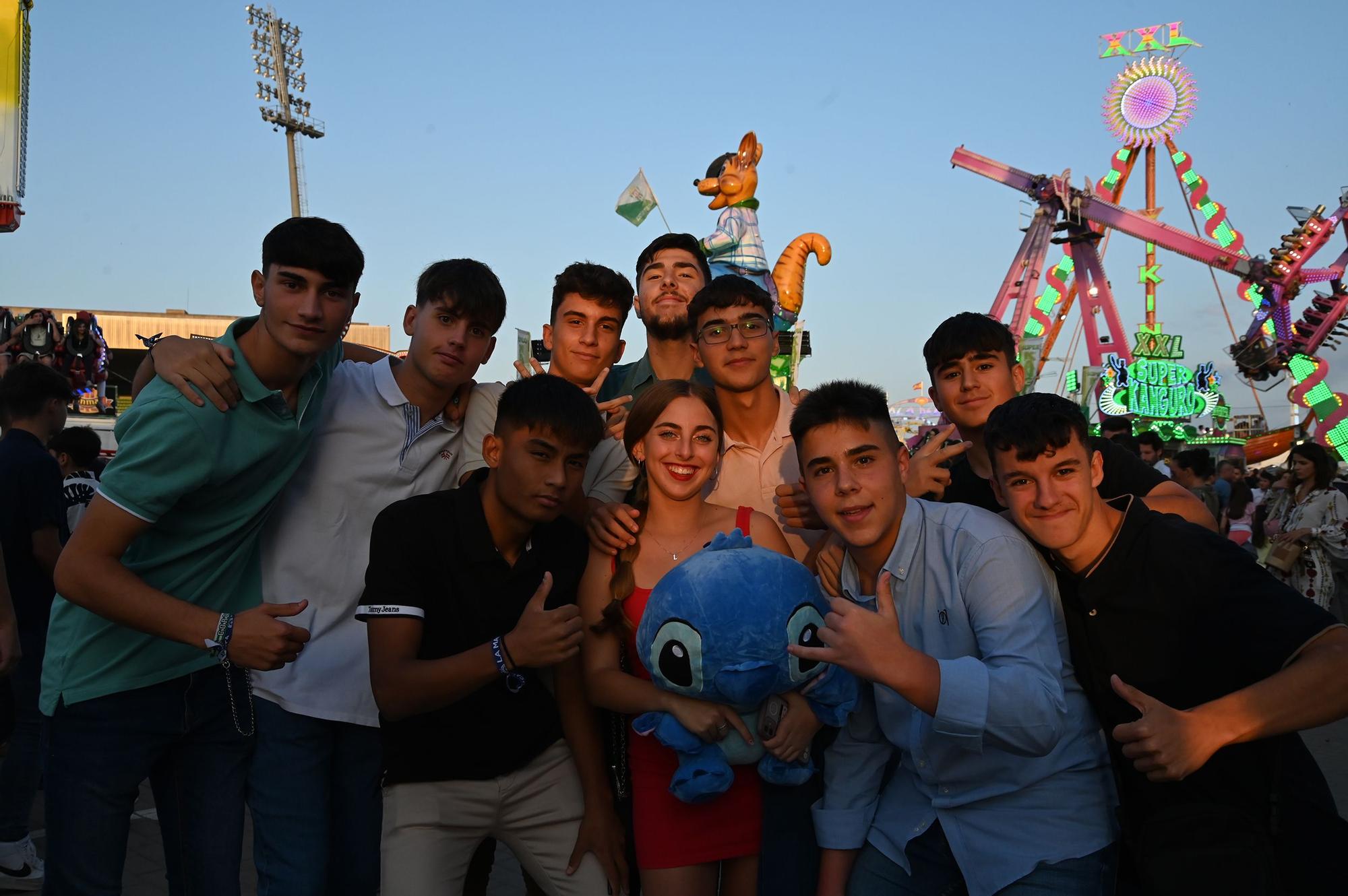 Tómbolas y juegos de habilidad en la Feria de Córdoba