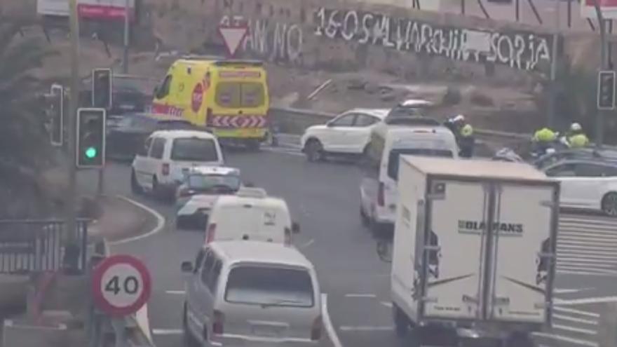 Accidente en Las Palmas de Gran Canaria (10/06/25)