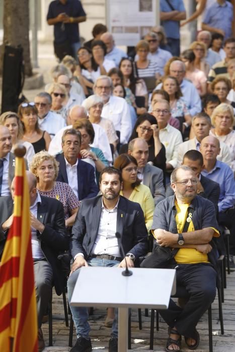 Acte institucional amb motiu de la Diada a Girona