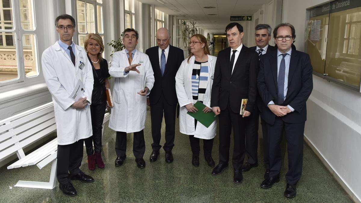 Presentación de la web &quot;Portal Clínic&quot;, del Hospital Clínic de Barcelona.