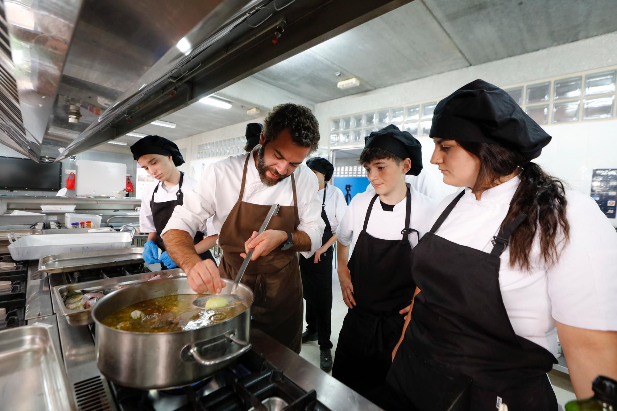 Un 'bullit de peix' en un instituto de Ibiza