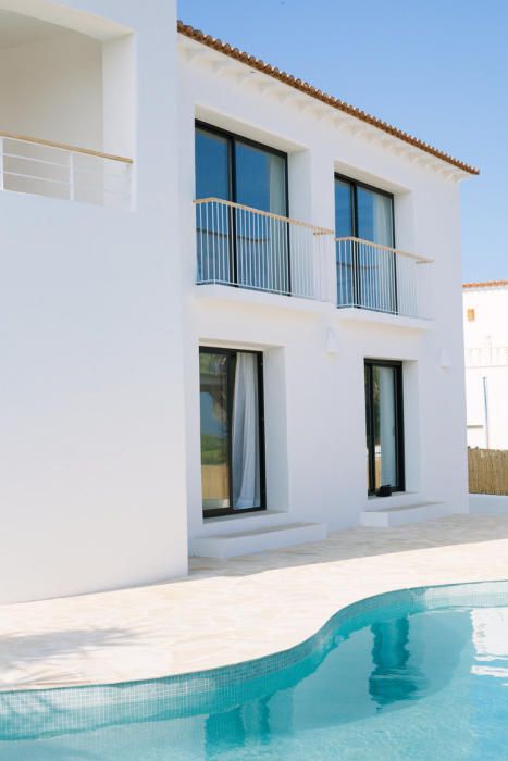 La vivienda que el pasado verano alquiló la actriz Blanca Suárez en Xàbia.