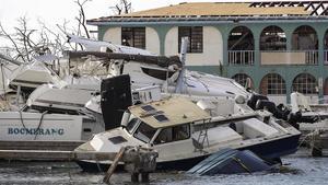 Destrozos causados por el huracán ’Irma’ en Tortola (Islas Vírgenes Británicas), el 13 de septiembre.