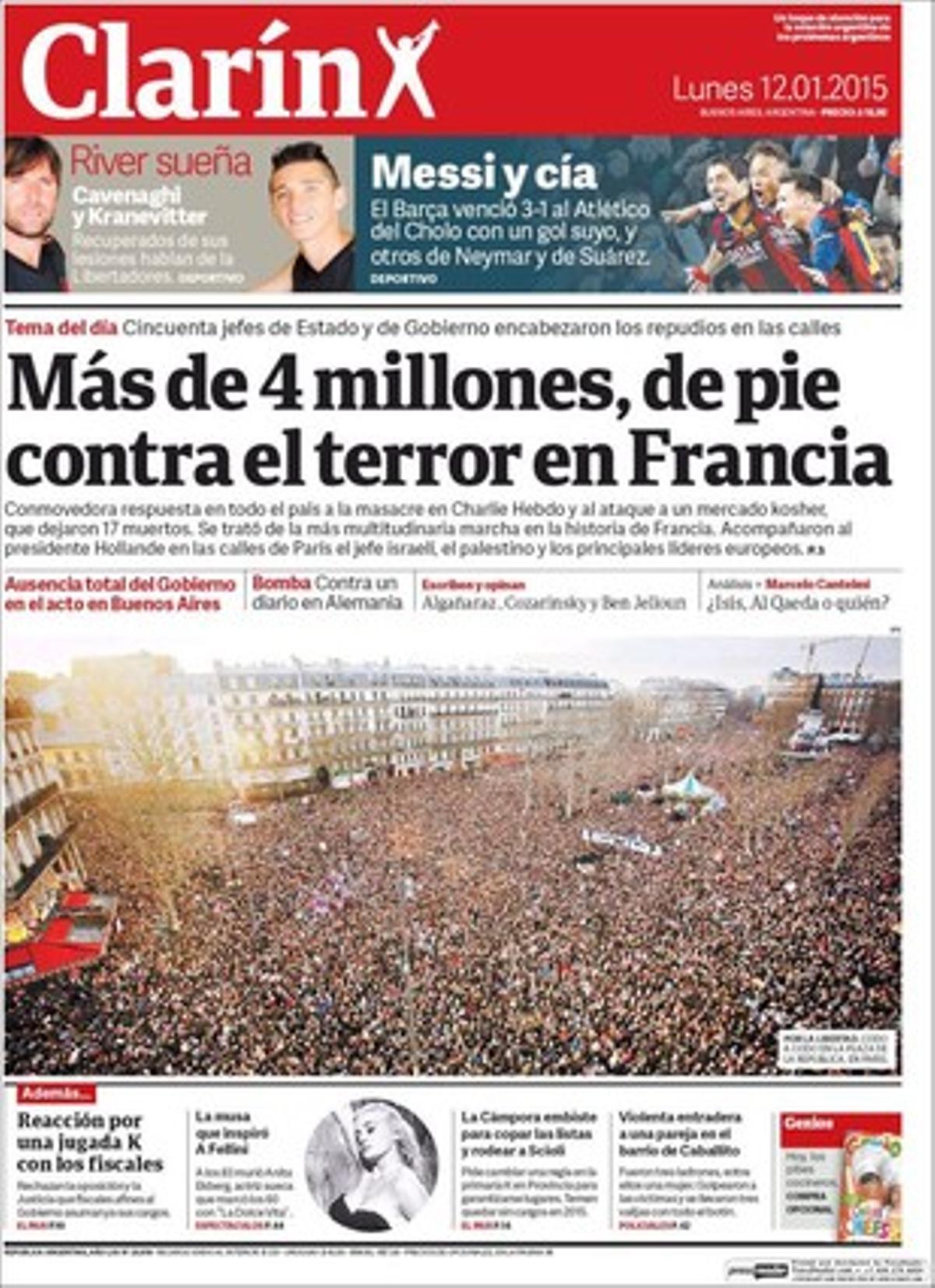 L’argentí ’Clarín’.