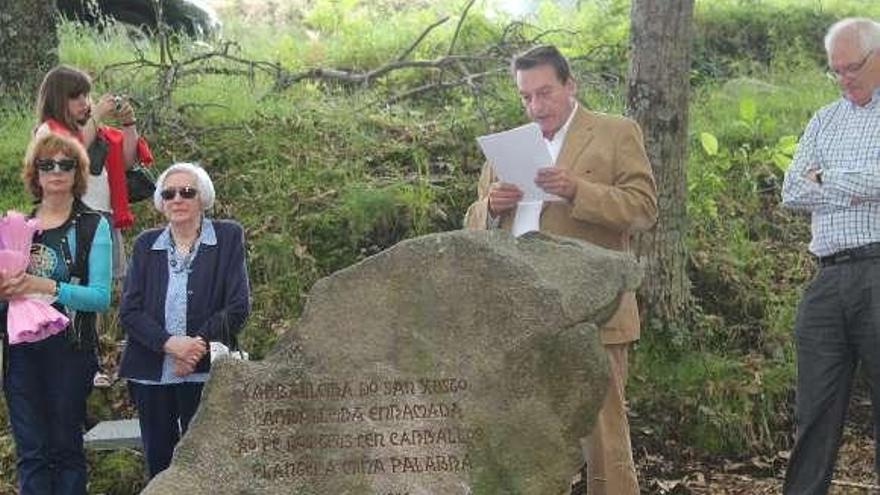 Un momento del homenaje a Ribas Fraga.  // Faro