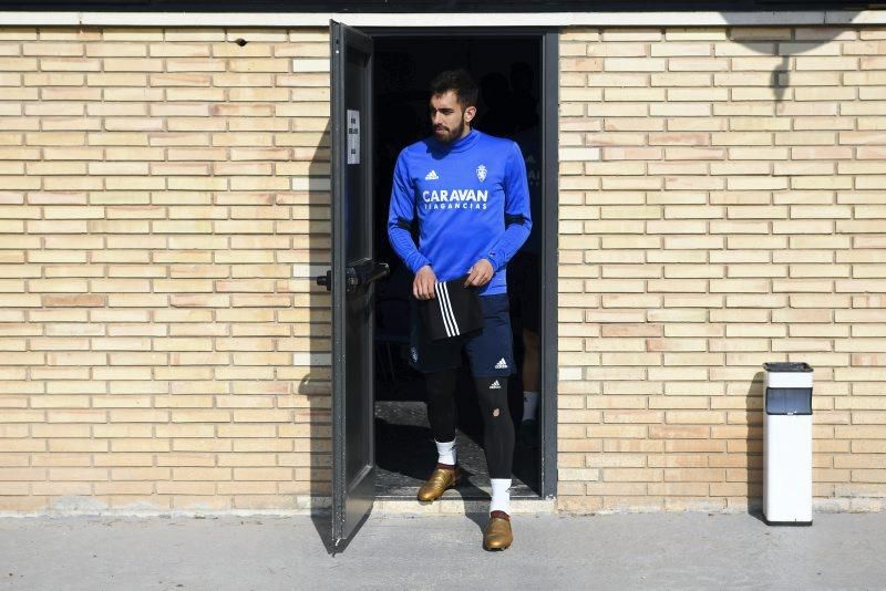 Entrenamiento del Real Zaragoza 24/2/2018