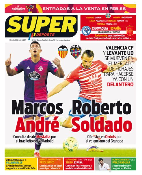 Portada de SUPER del 23 de junio