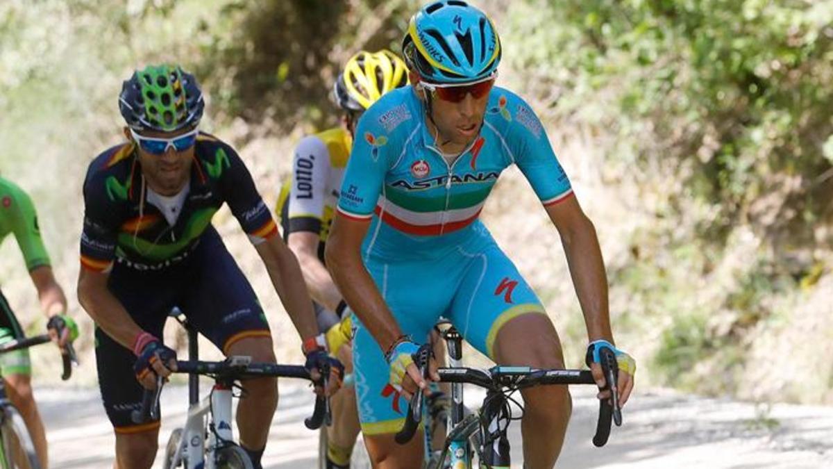 Valverde está por delante de Nibali en la general del Giro