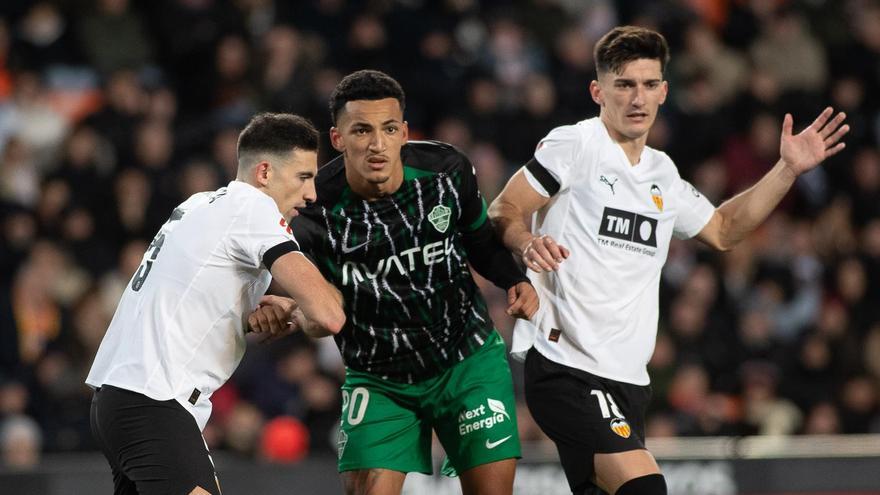 Las mejores imágenes del partido entre el Valencia CF y el Elche CF