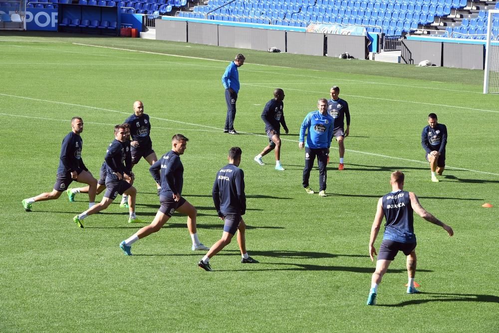 El Dépor prepara en Riazor el duelo de Anoeta