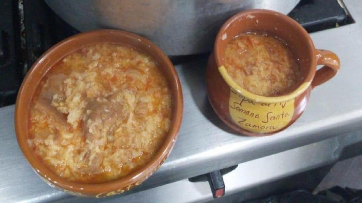 Sopas de ajo en una imagen de archivo.