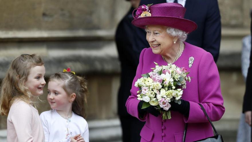 La reina Isabel en una imagen del pasado 1 de abril.