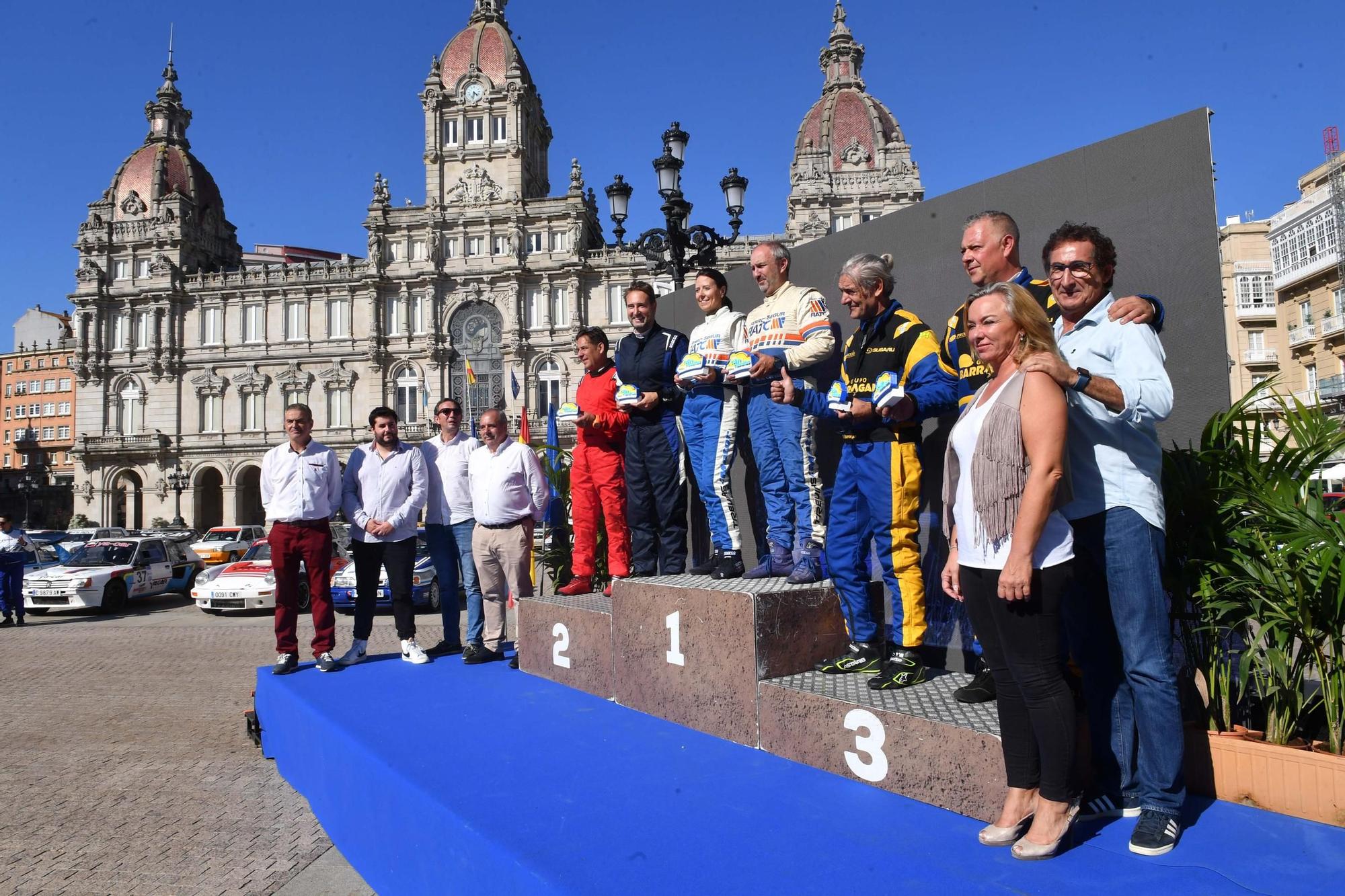 Las altas temperaturas despiden el Rallye Rías Altas de vehículos históricos