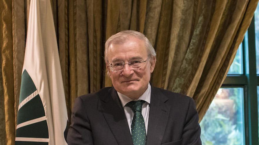 El presidente de Unicaja Banco, Manuel Azuaga.