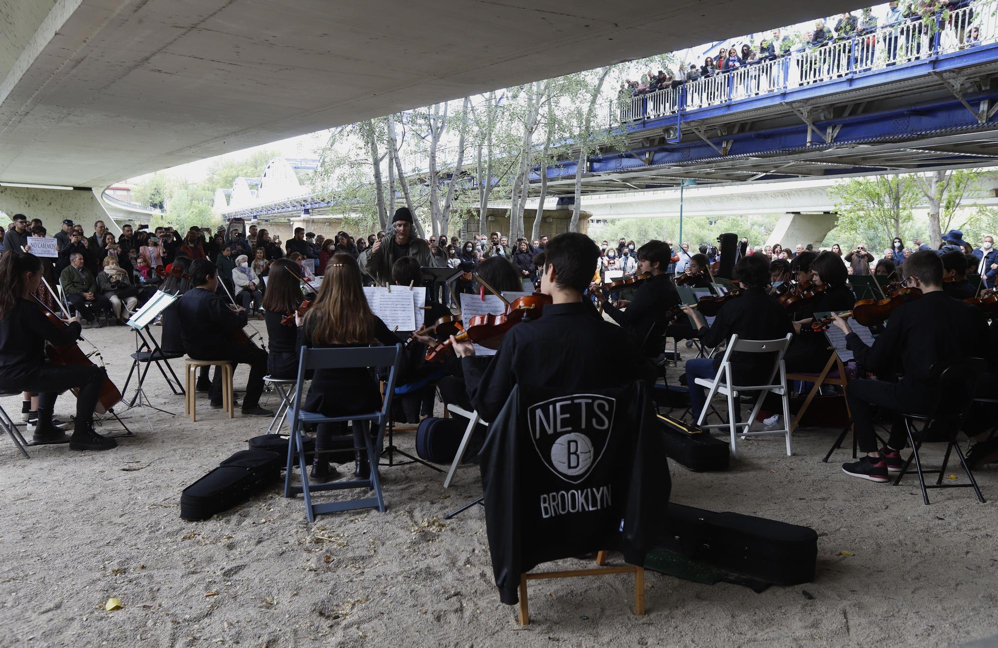 Concierto reivindicativo por un Conservatorio Profesional de Música de Zaragoza "de verdad"