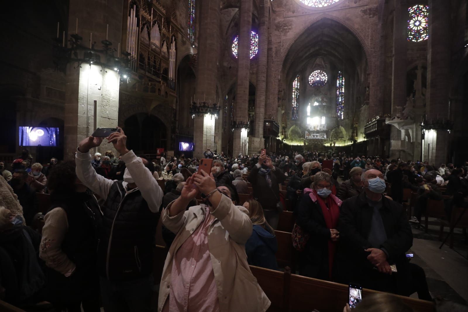 'Festa de la Llum' en la Catedral de Mallorca
