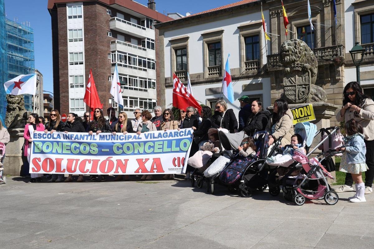 La falta del pago regular de las nóminas ha llevado a las trabajadoras a manifestarse por dos veces.