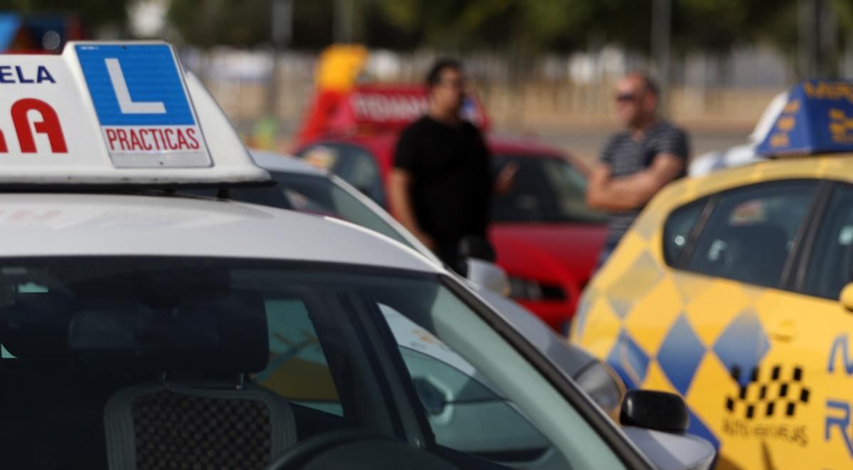 Fotogalería / Manifestación en Córdoba de autoescuelas