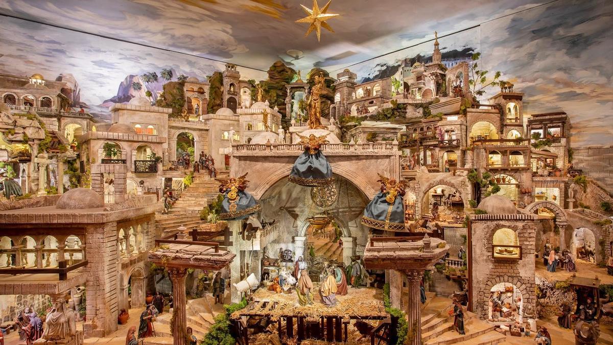 El Belén ganador de esta segunda edición del concurso de la Junta de Russafa