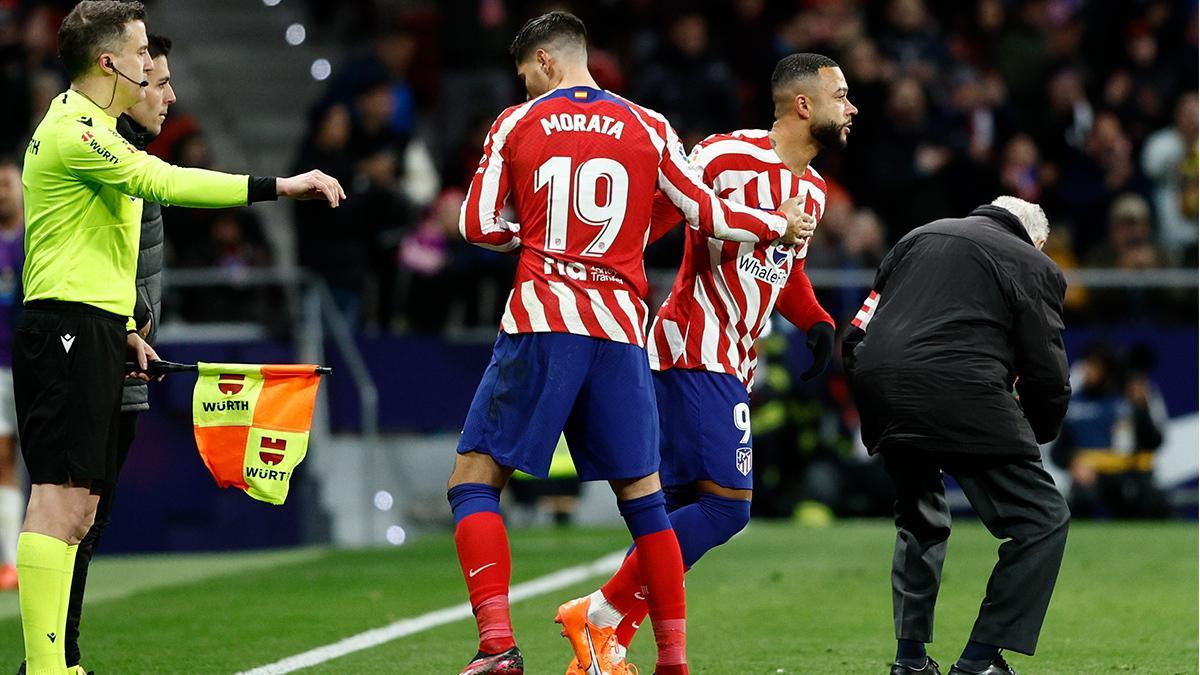 Atlético de Madrid - Valladolid | El debut de Memphis Depay