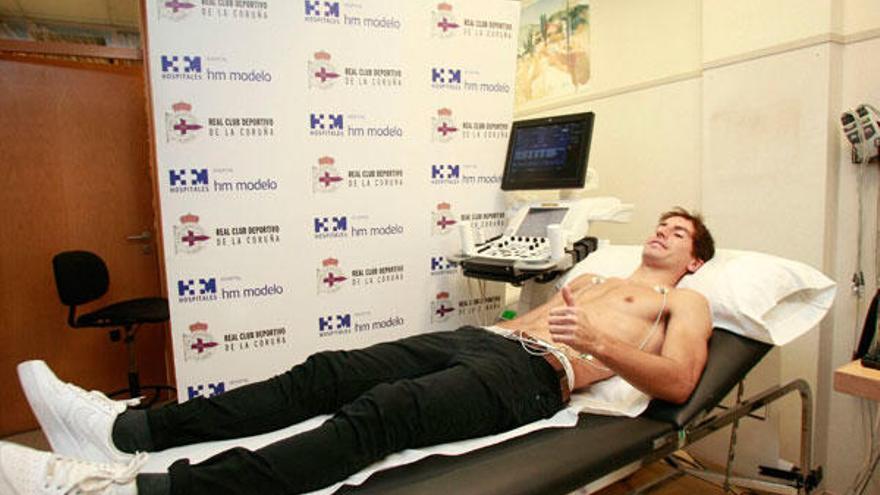 Pedro Mosquera, hoy, en el hospital Modelo.