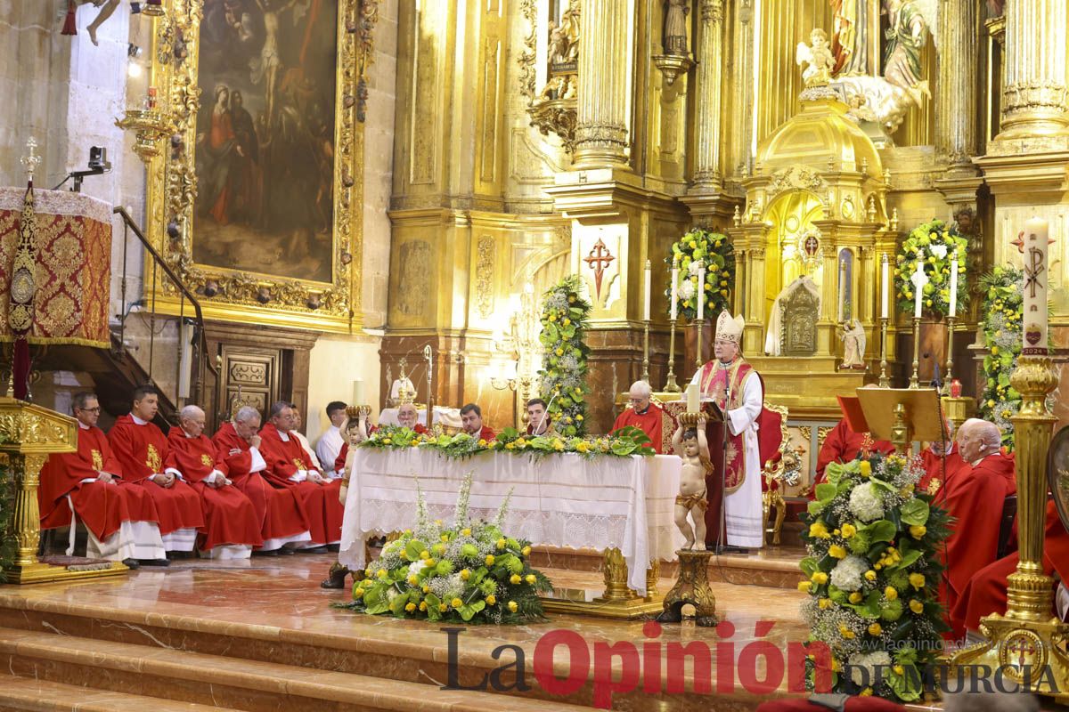 Fiestas de Caravaca: misa Pontifical en el día de la Vera Cruz