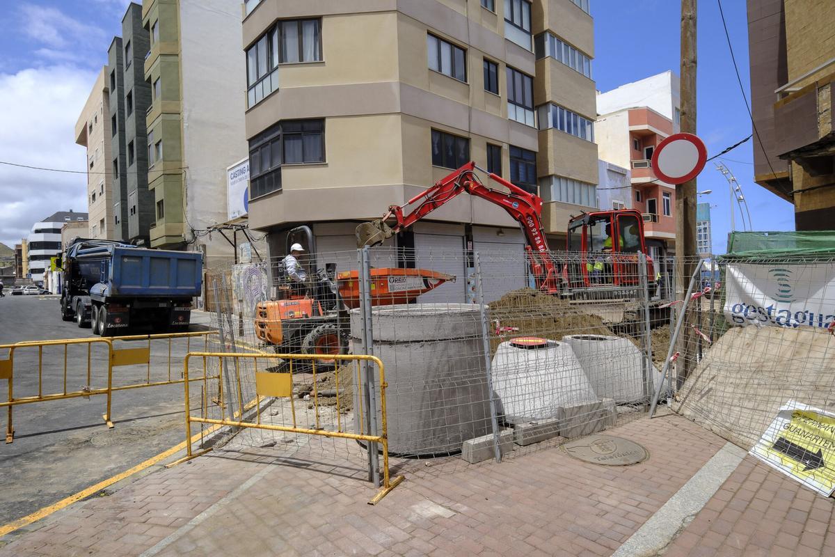 Recogida de firmas en Guanarteme por las obras