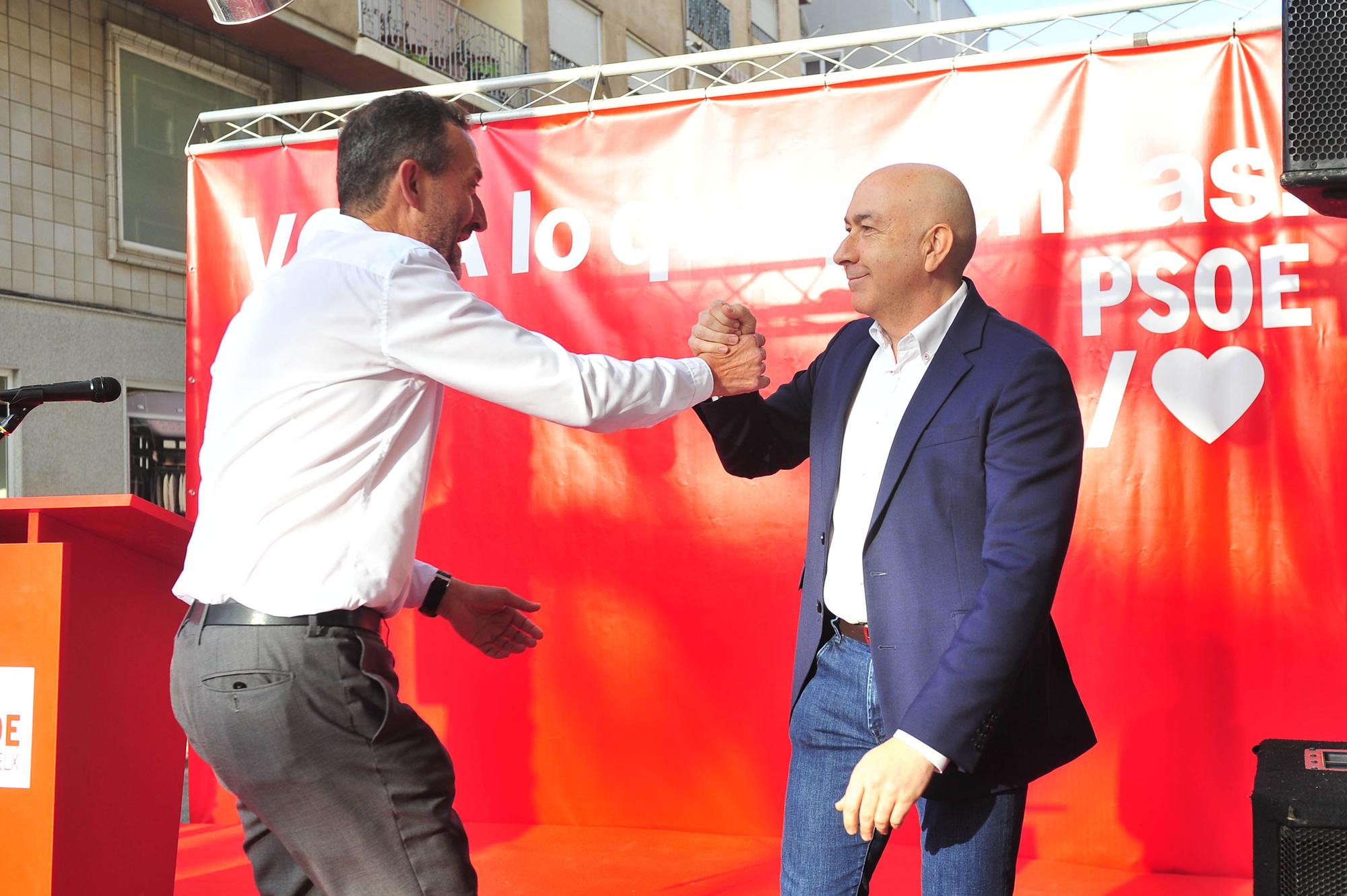 Cierre de campaña del PSOE de Elche