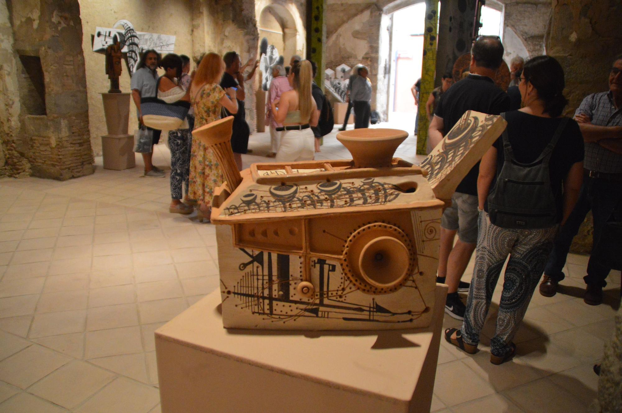 Castelló mostra l'univers creatiu de Federico en el convent de Sant Agustí