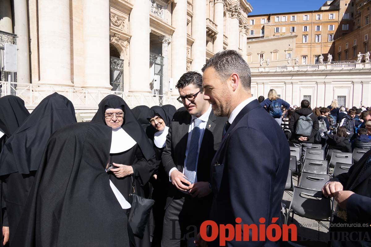 Así se ha vivido la presentación del Año Jubilar de Caravaca en Roma