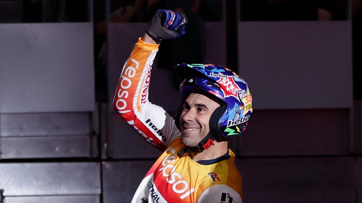 Toni Bou, ganador del X-Trial en Madrid