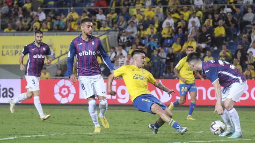 UD Las Palmas-SD Eibar: Una reacción sin premio