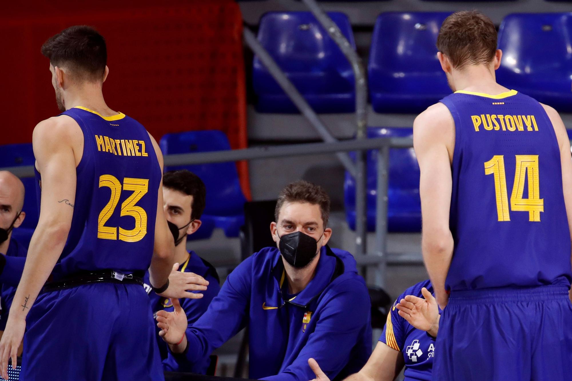 Pau Gasol en el Palau.