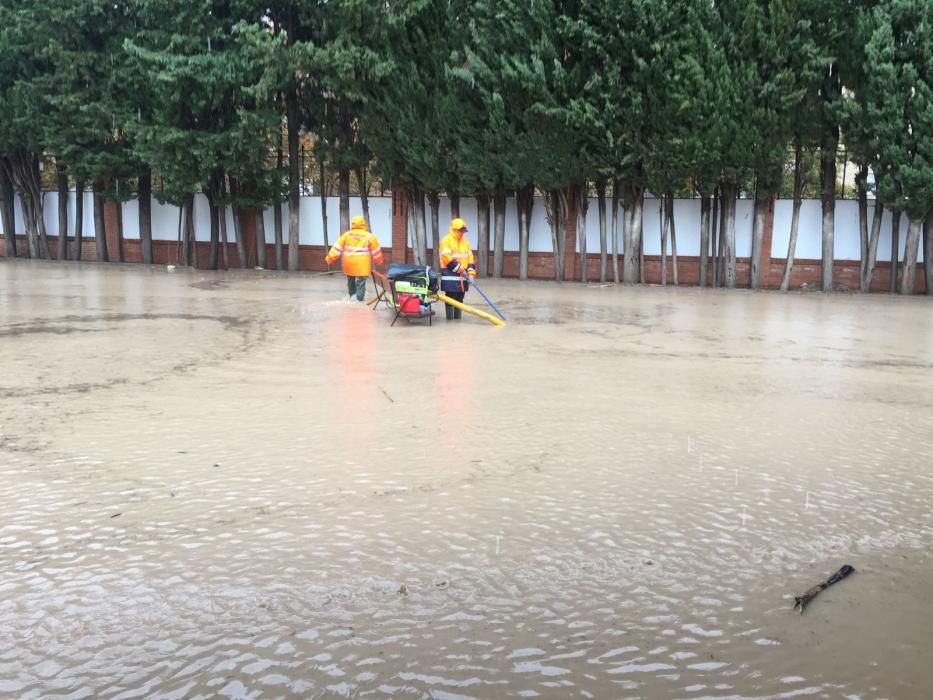 Efectos de la lluvia en Campillos