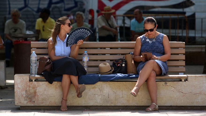 Málaga afronta otra jornada de mucho calor.