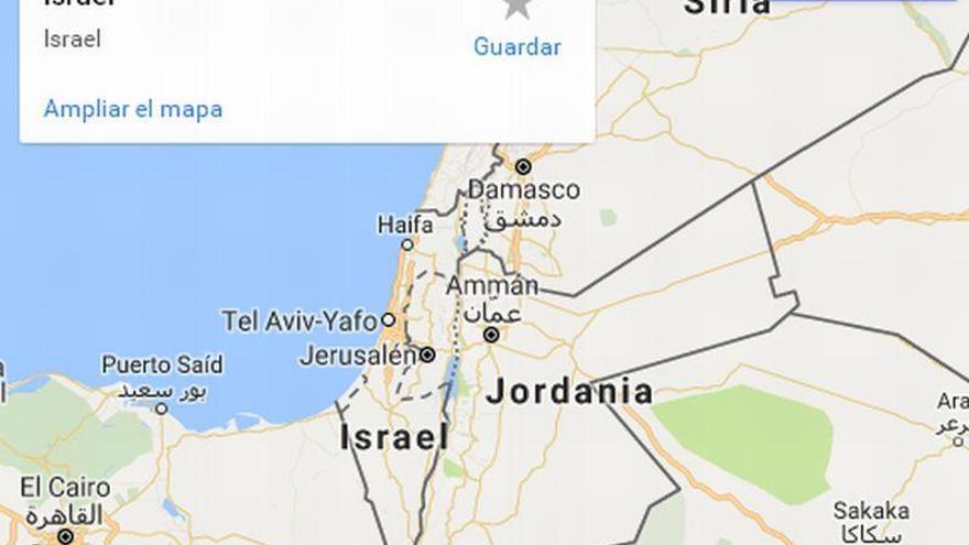 Google sustituye el nombre de Palestina por el de Israel en su aplicación de mapas