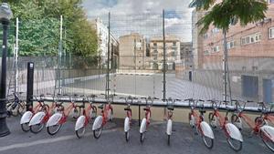 Pista municipal de Drassanes que se convertirá en un polideportivo cubierto