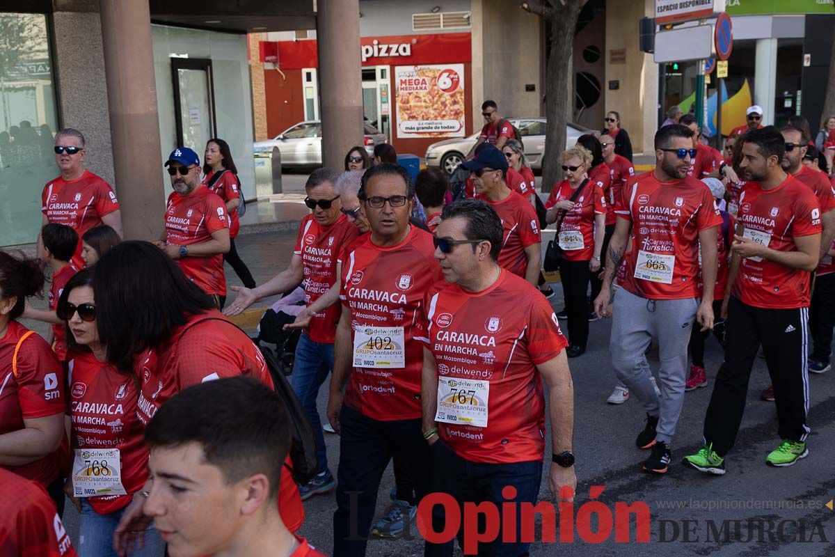 Marcha de la ONG Delwende en Caravaca
