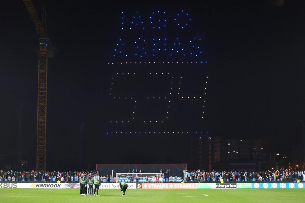 El Celta-Niza (2-1) con el homenaje a Aspas tras convertirse en el jugador celeste con más partidos disputados.