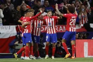 El Atlético de Madrid gana 'la final' por la cuarta plaza