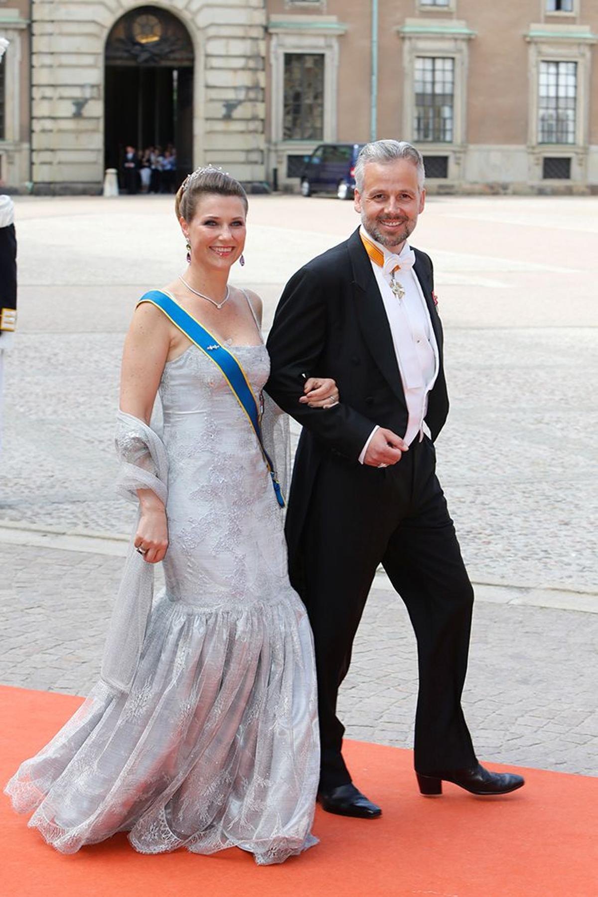 La princesa Marta Luisa con su marido, el escritor Ari Behn