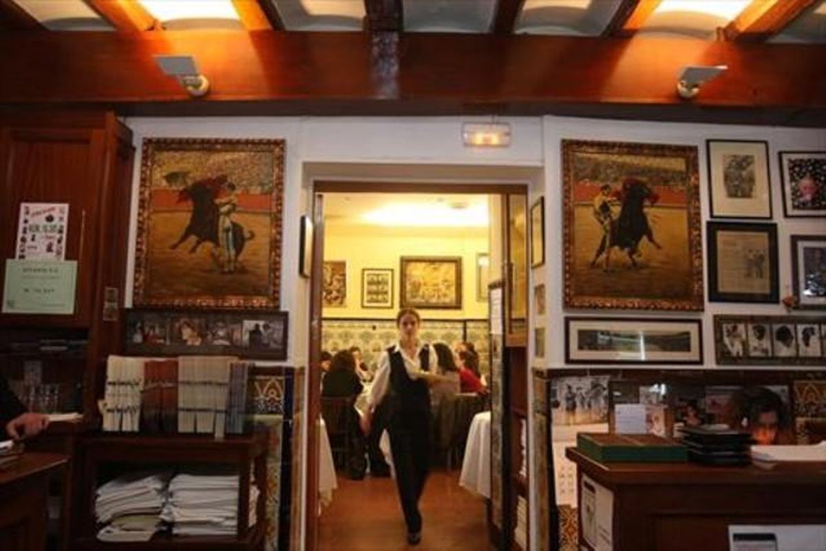 Interior de Casa Leopoldo, en una imatge de l’any 2009. Interior de Casa Leopoldo, en una imatge de l’any 2009.
