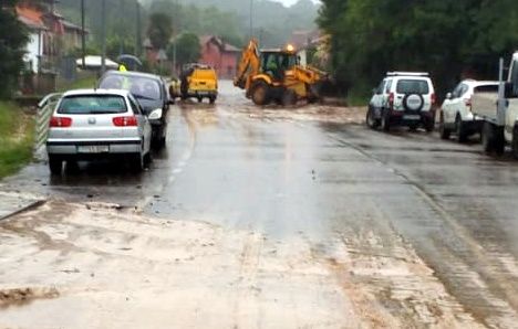 Daños ocasionados por el temporal en Vidiago