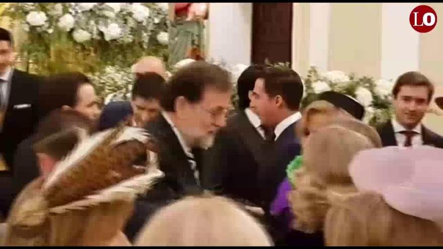 Rajoy acude a una boda en Murcia (2)