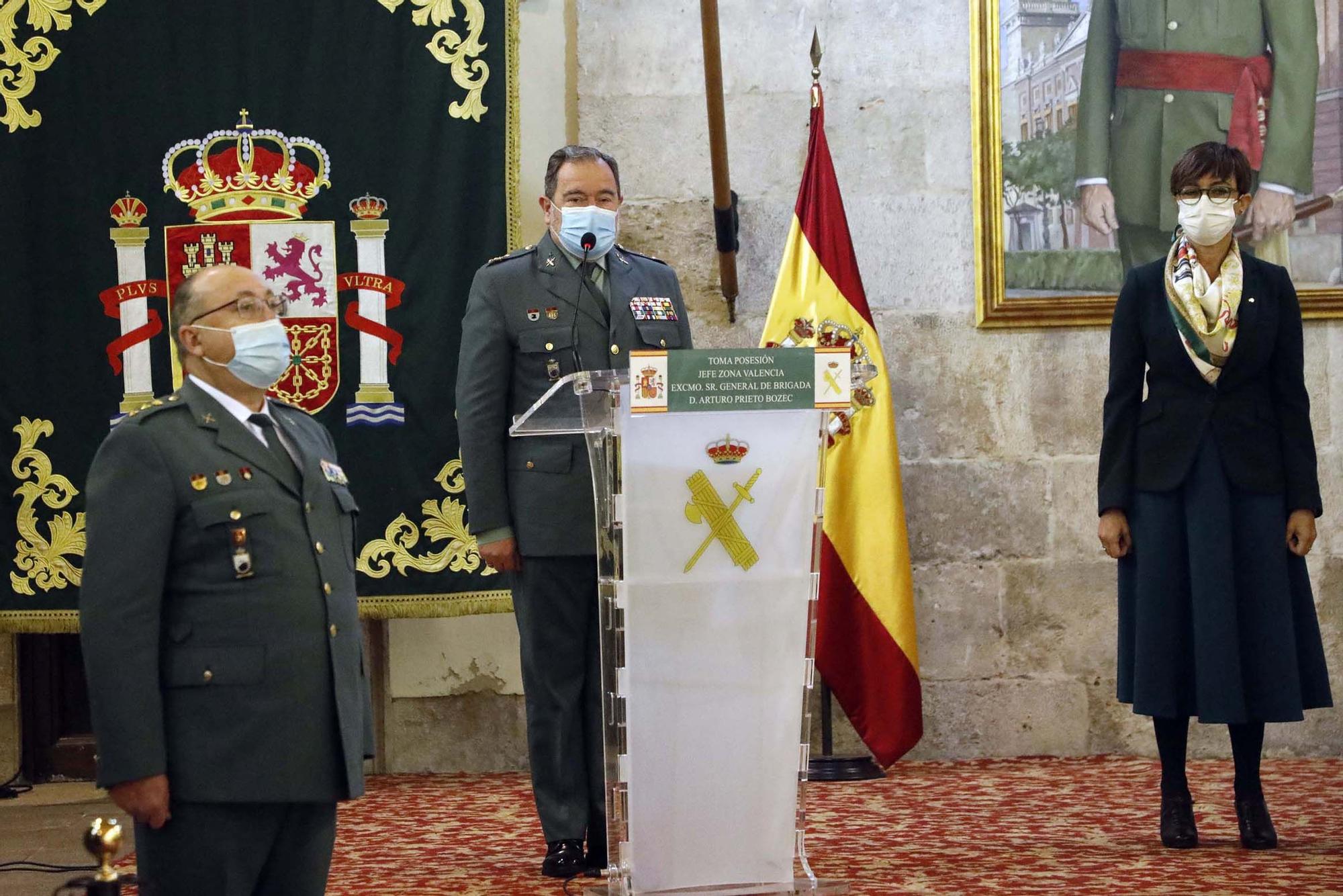 Toma posesión del nuevo General de la Guardia Civil Arturo Prieto