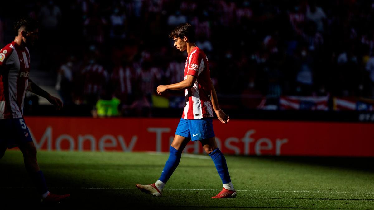 Joao Félix, expulsado ante el Athletic Club