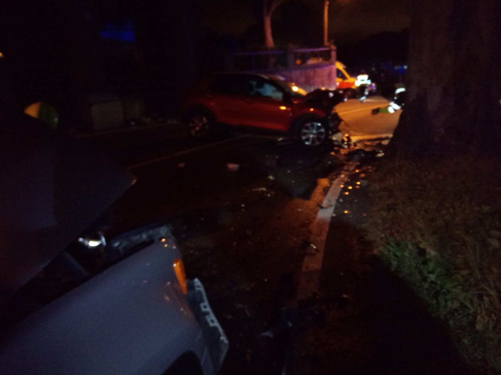 Accidente mortal en Santa Brígida