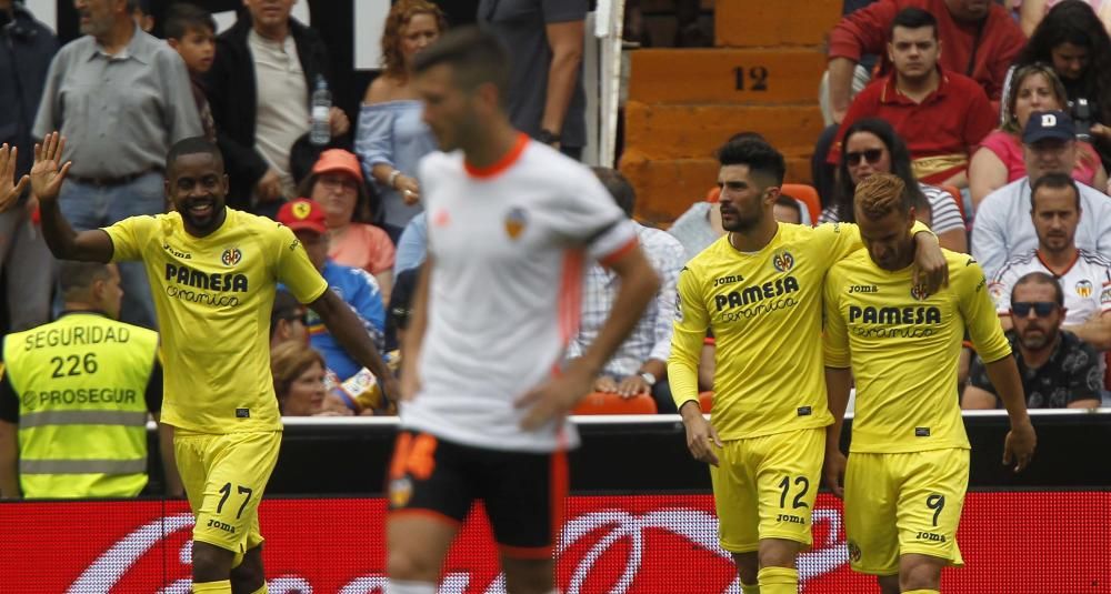 Valencia - Villarreal, en imágenes